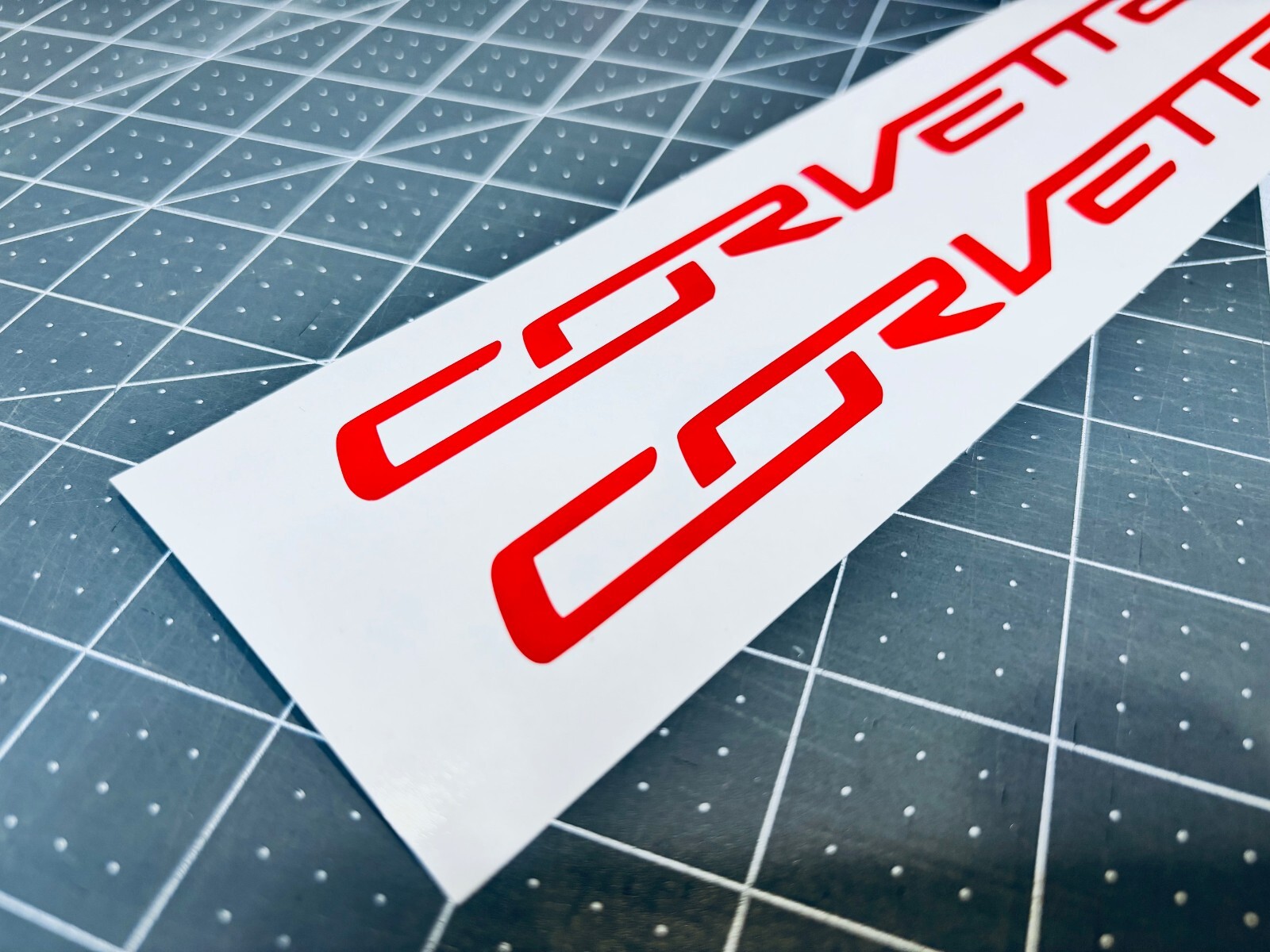TWO Corvette Vinyl Decals MANY Size & Color Options Buy 2, Get 1 FREE
