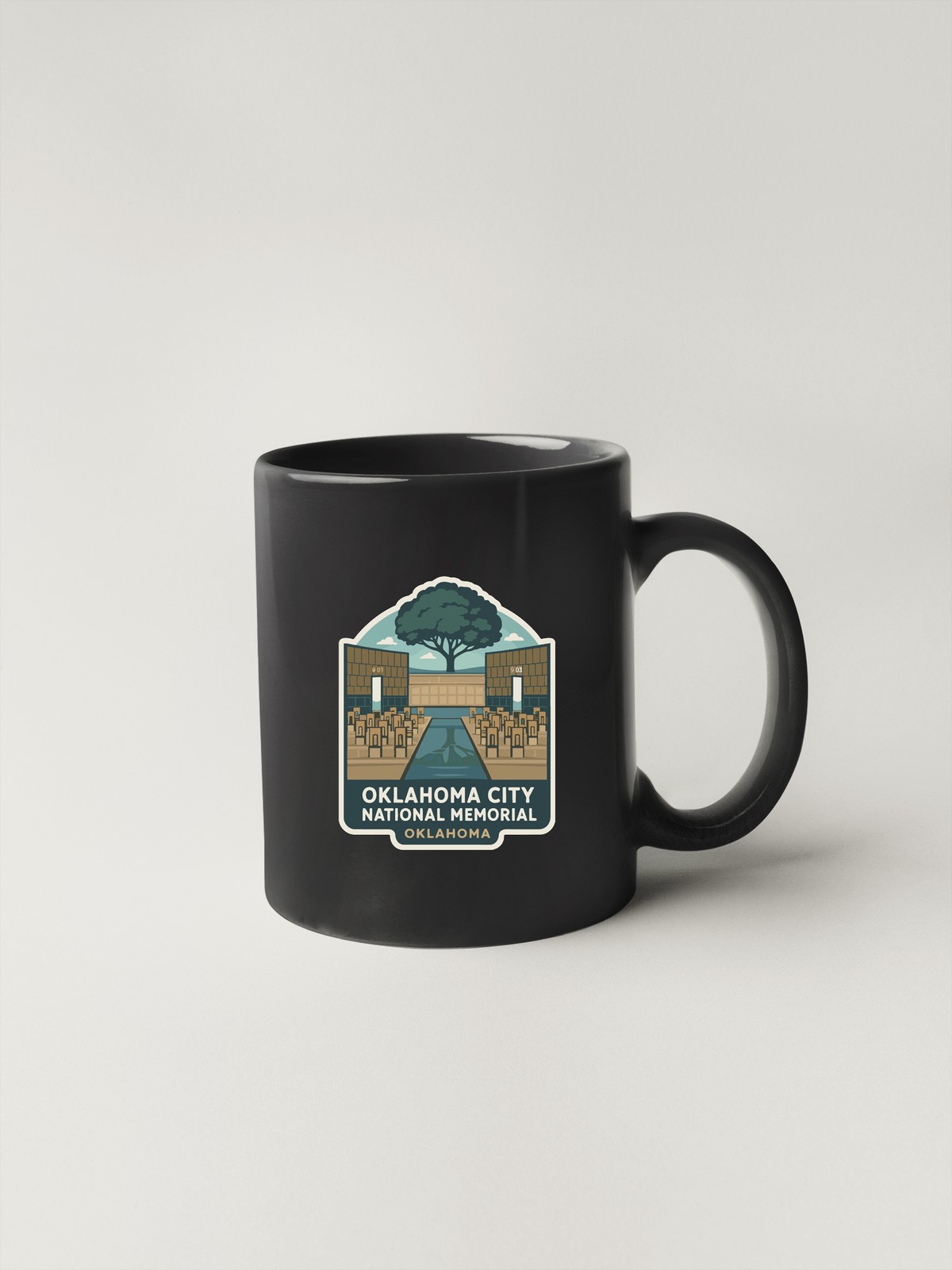 Oklahoma City National Memorial Sticker Decal Vinyl Die-Cut US National Monument