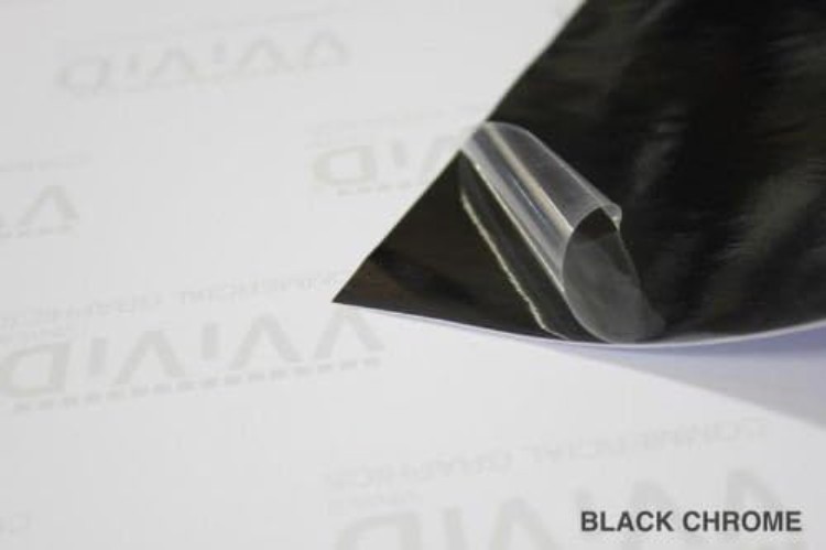 Black Mirror Chrome Vinyl Wrap Self Adhesive Film Air Release Bubble and Air-…