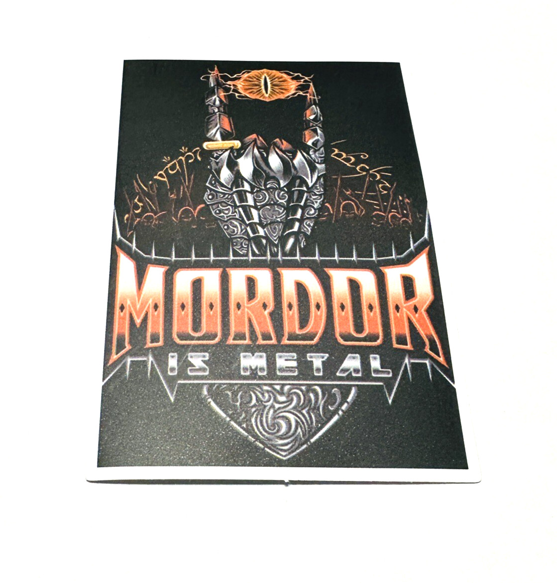 Mordor Is Metal Evil Decal Sticker Lord Of The Rings Dark 2 1/4 x 3 1/4 in NEW!