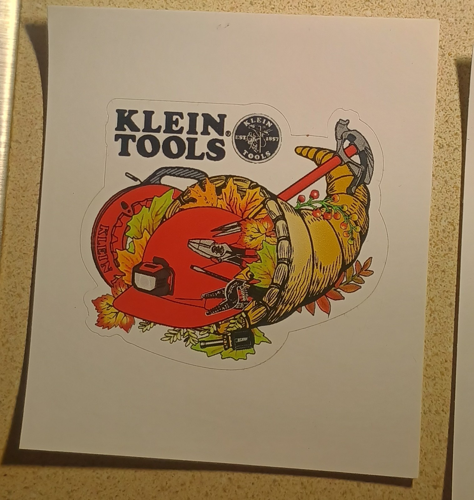 Klein Tools Tradesman Club November 2024 Limited Sticker Decal Giveaway
