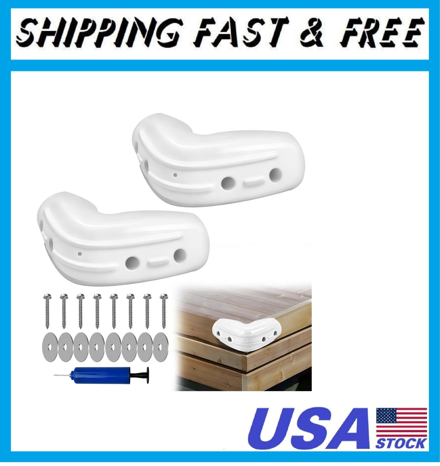 Corner Dock Bumper Fender, Marine Corner Dock Fender Bumper, Soft Dock Bumper
