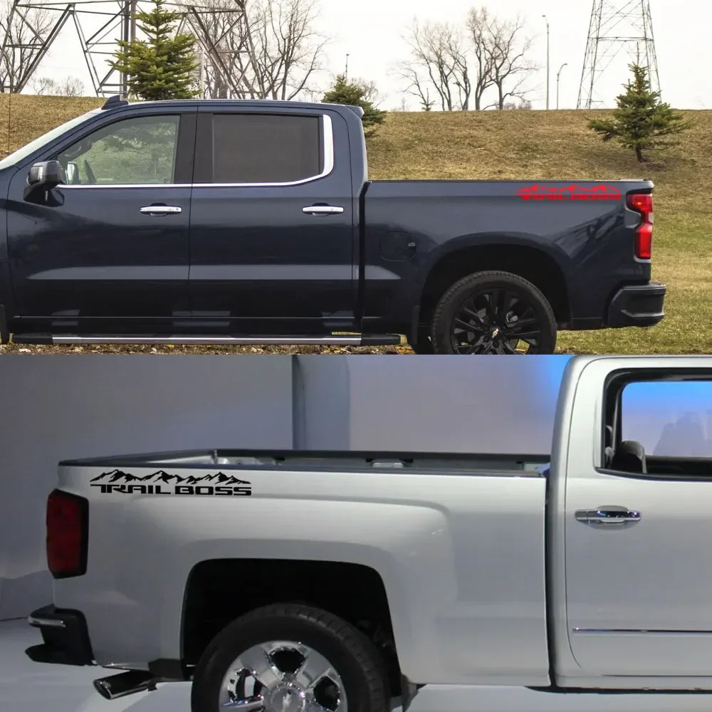 Aftermarket Mountain Body Side Decal for Chevrolet Silverado 1500 Trail Boss | 2