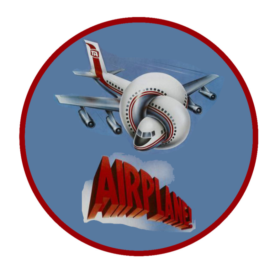 Movie – Airplane "1980"- 4" Vinyl Decal Sticker Car Laptop Cooler Truck Smoker