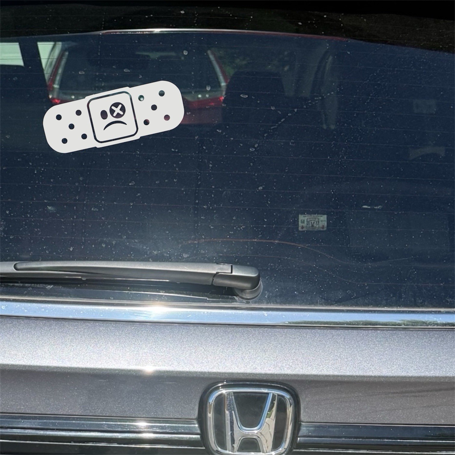 JDM band aid Decal for car Windows Laptops most Smooth Surfaces
