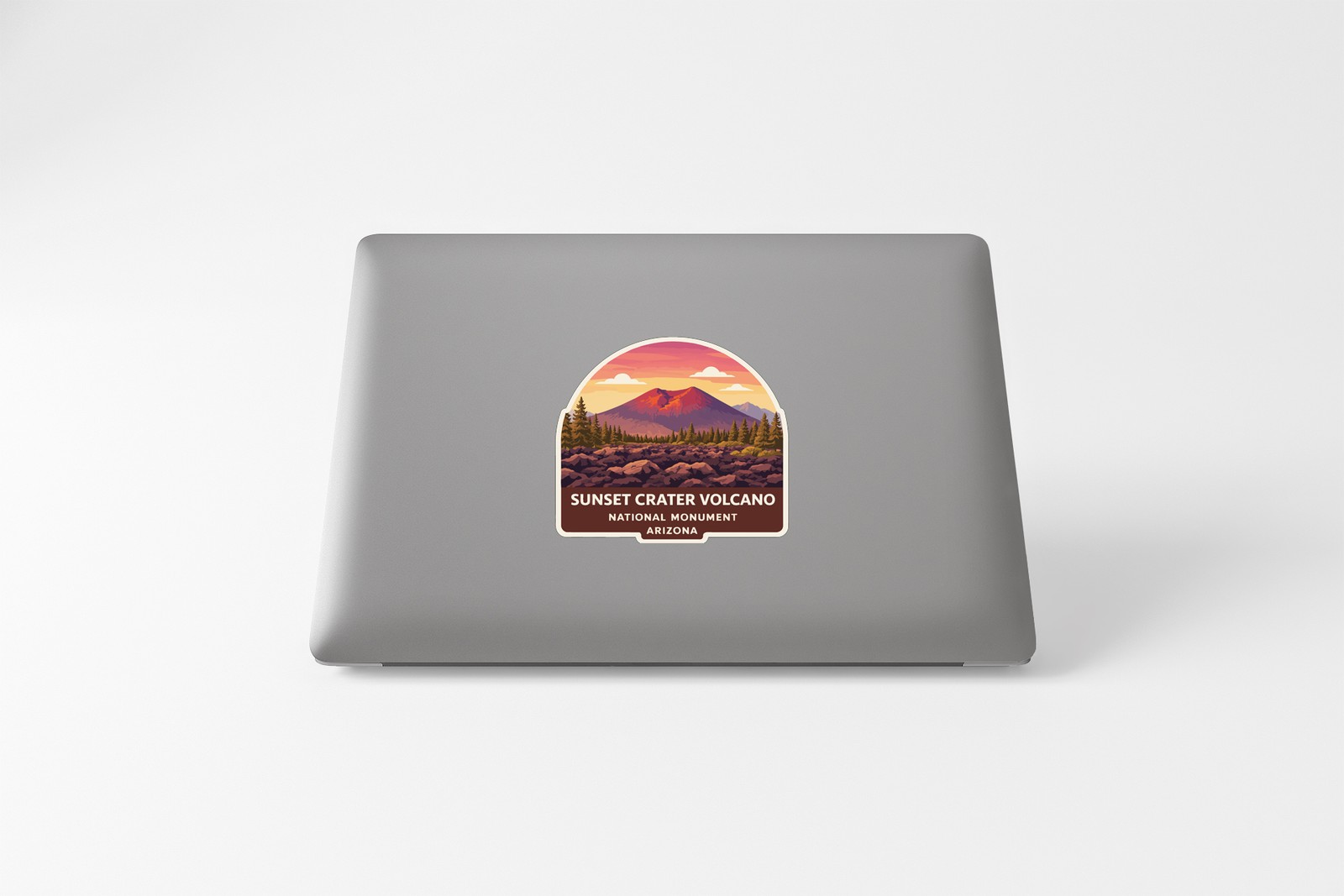 Sunset Crater Volcano Arizona Sticker Decal Vinyl Die-Cut US National Monuments