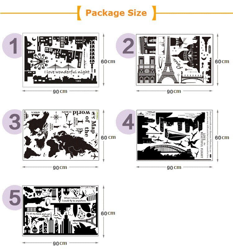 DIY Black Wallpaper Baseboard Kicking Line Wall Sticker Removable Decal Bedroom