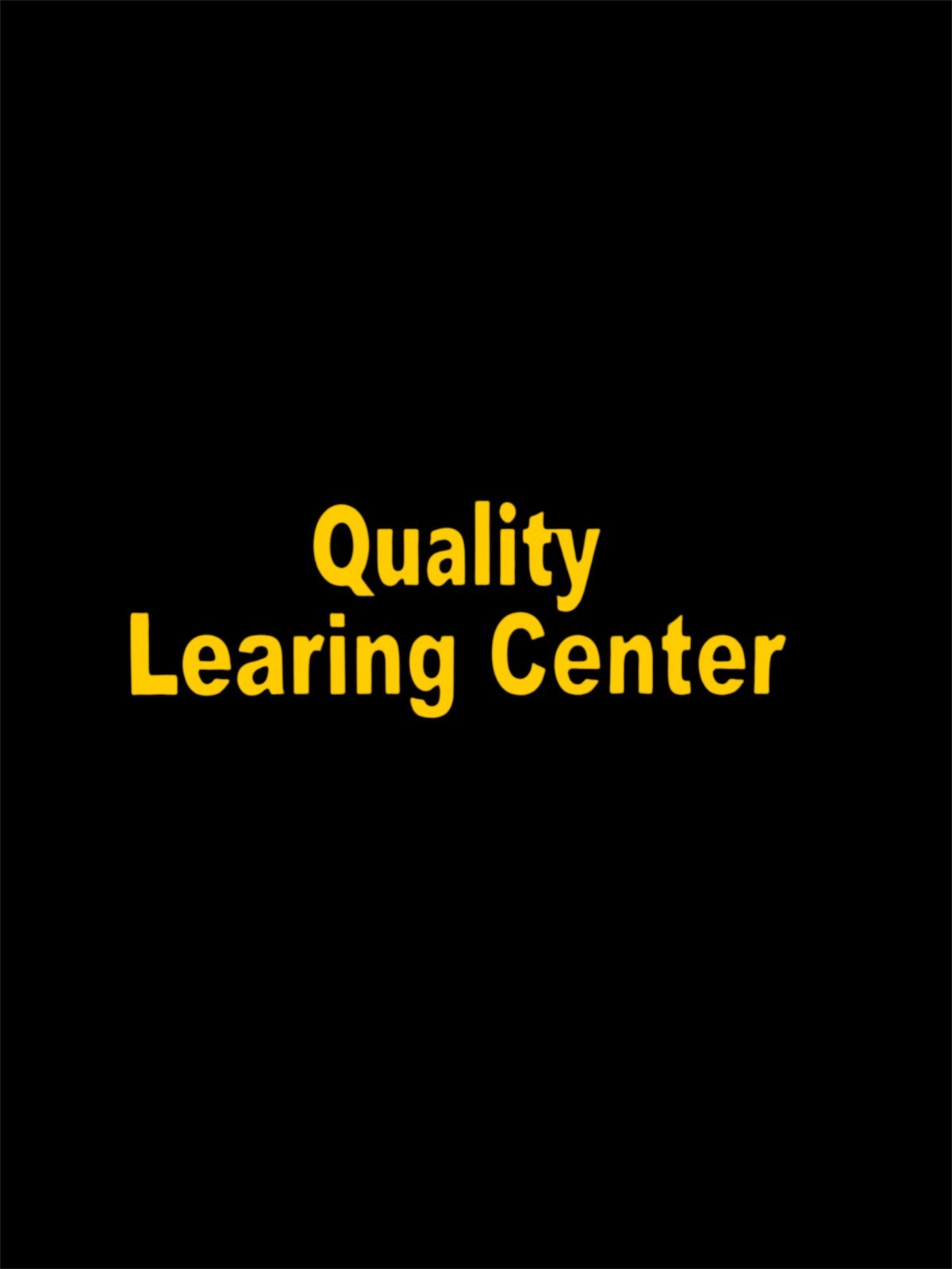 Quality Learning Center Decal for car Windows Laptops Any Smooth Surface