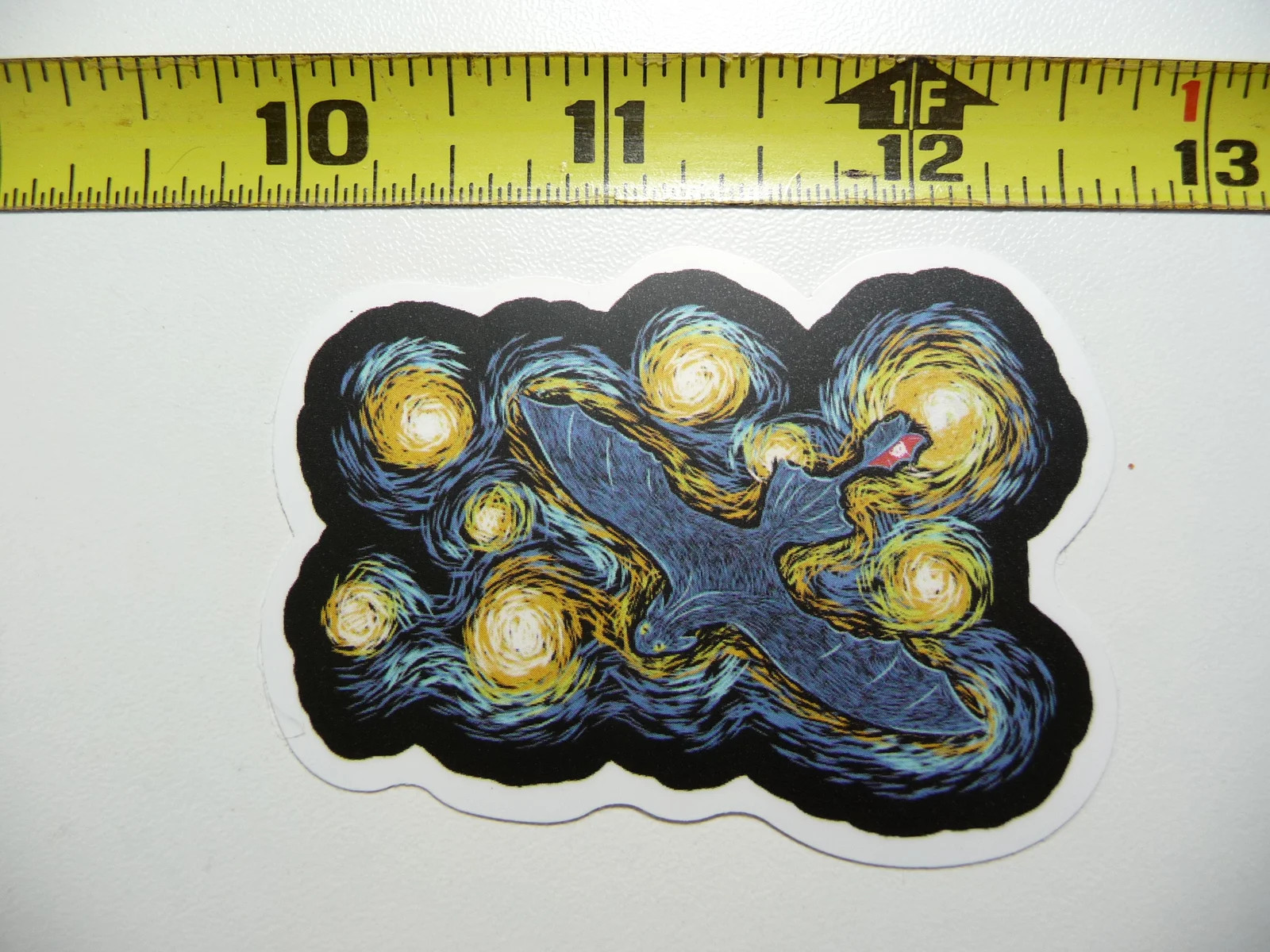 VINCENT VAN GOGH DRAGON SMALL STICKER DECAL CLASSIC ARTIST PAINTER