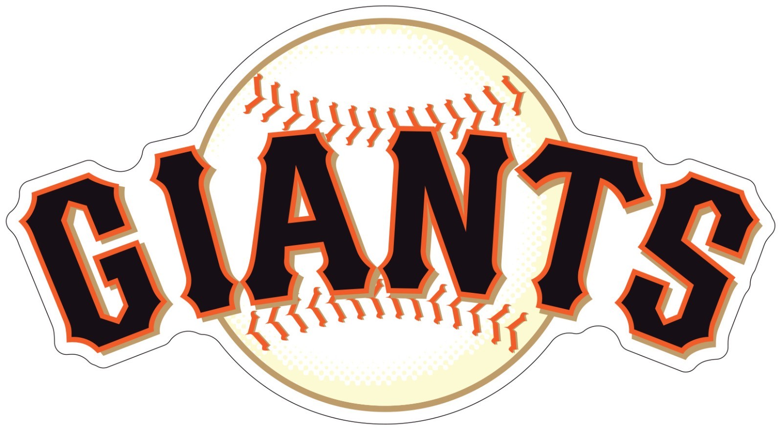 San Francisco Giants Indoor Wall Vinyl Decal Sticker 5" – 52"