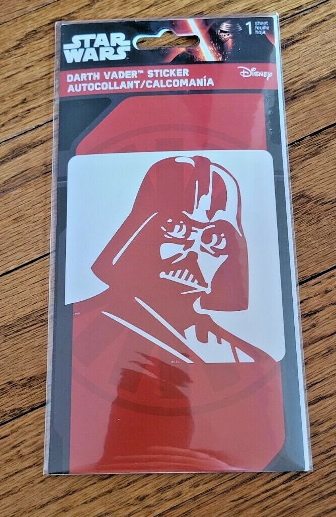 Star Wars Darth Vader Car Window Decal – BRAND NEW – 7137