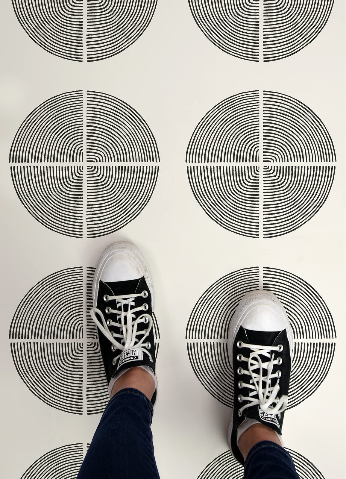 FloorPops Luminary adhesive Peel & Stick Vinyl Floor Tiles 12 x 12 inches
