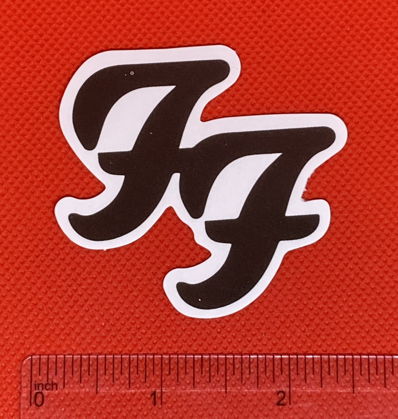 Foo Fighters Decal Sticker Black White Free US Shipping 🇺🇸