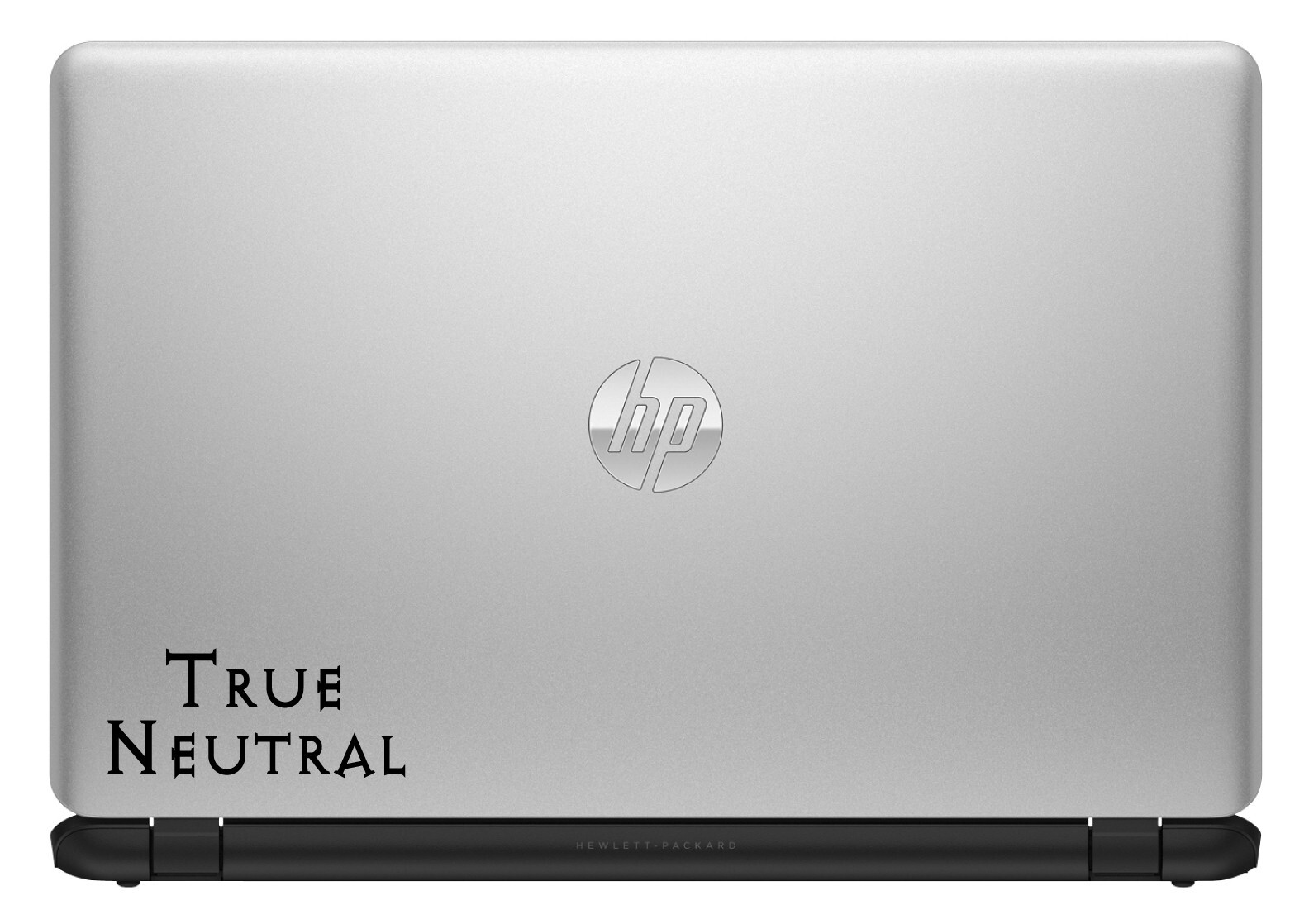 True Neutral Alignment Vinyl Sticker Decal RPG TTRPG Gaming Role Play