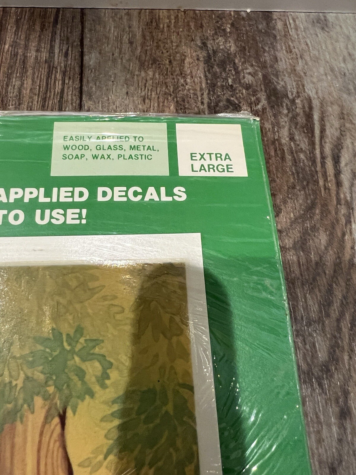 New Vintage Meyercord Decalart 0335 Mouse House Large Water Applied Decal