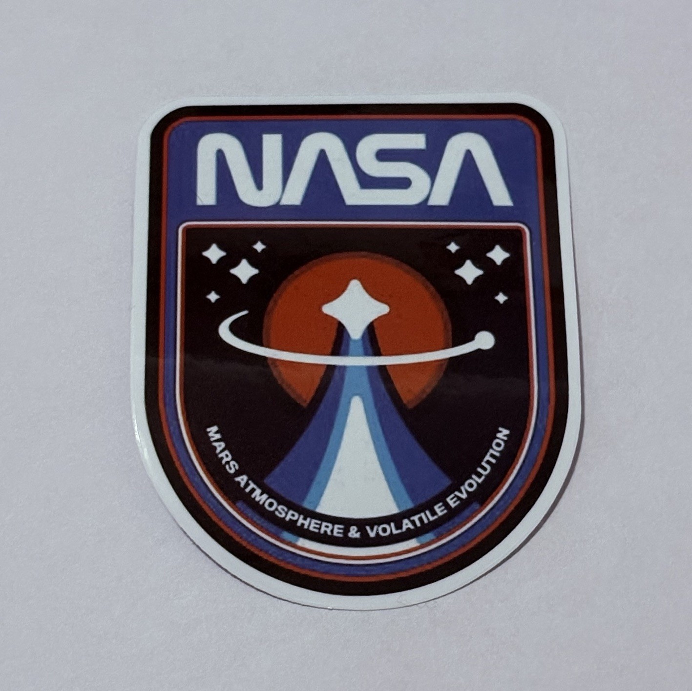 NASA Atmosphere & Volatile Evolution Sticker Vinyl Decal Space Art USA Travel P1