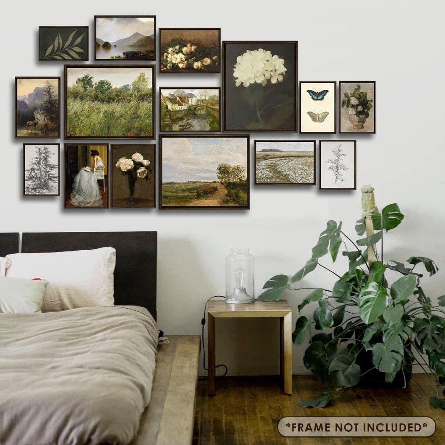 MAZUKO 15 Pcs Vintage Wall Art Decor, Vintage Posters for Room, Vintage Art P…