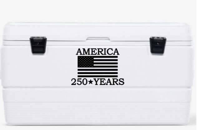 America 250 Years Anniversary Flag Vinyl Decal Sticker Car Truck Window 1776