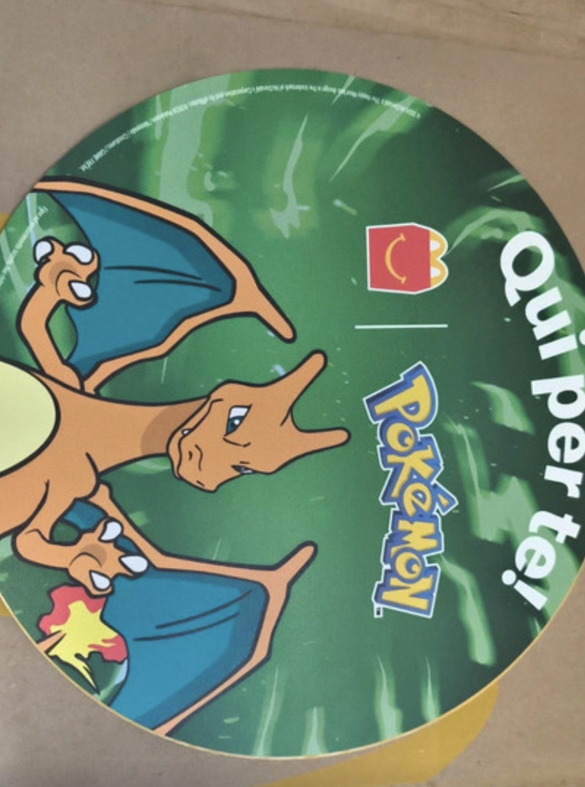 Pokemon McDonald's Window Sticker