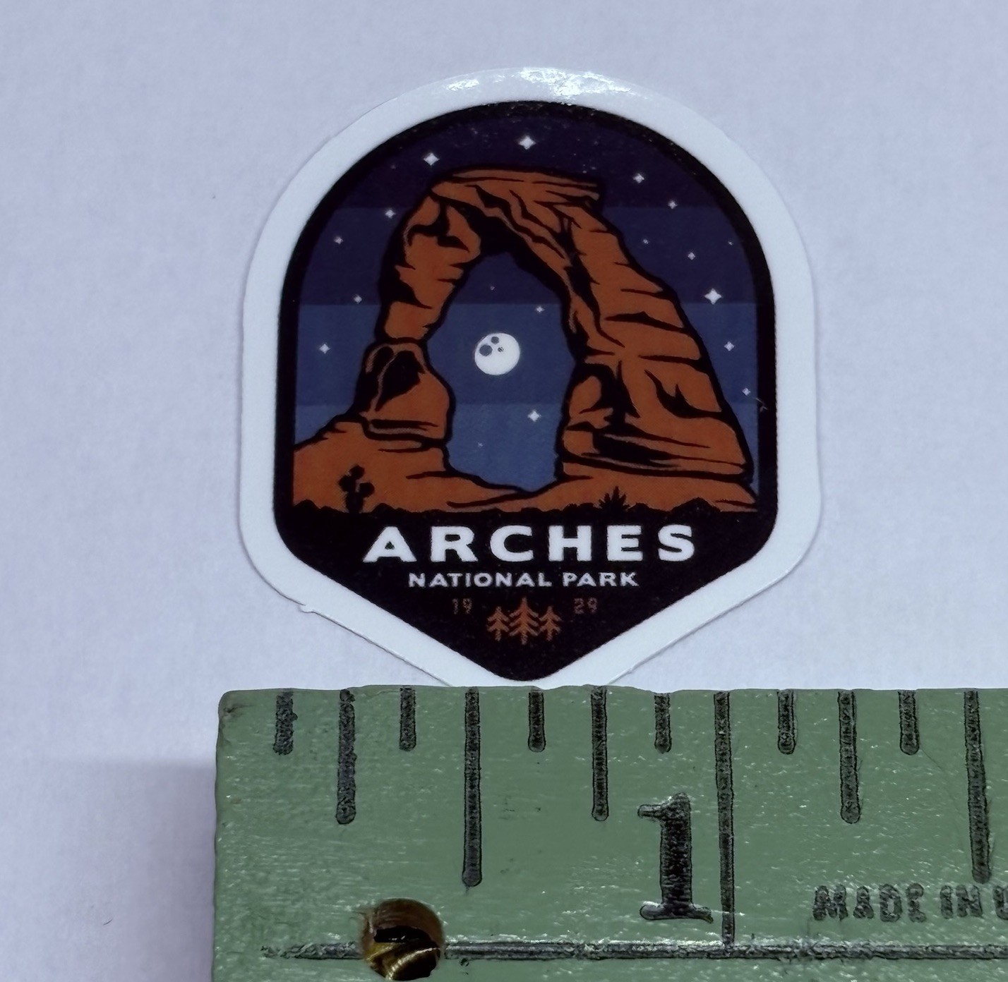 Arches National Park Sticker Utah Night Stars Travel Decal Vinyl Souvenir Tc6
