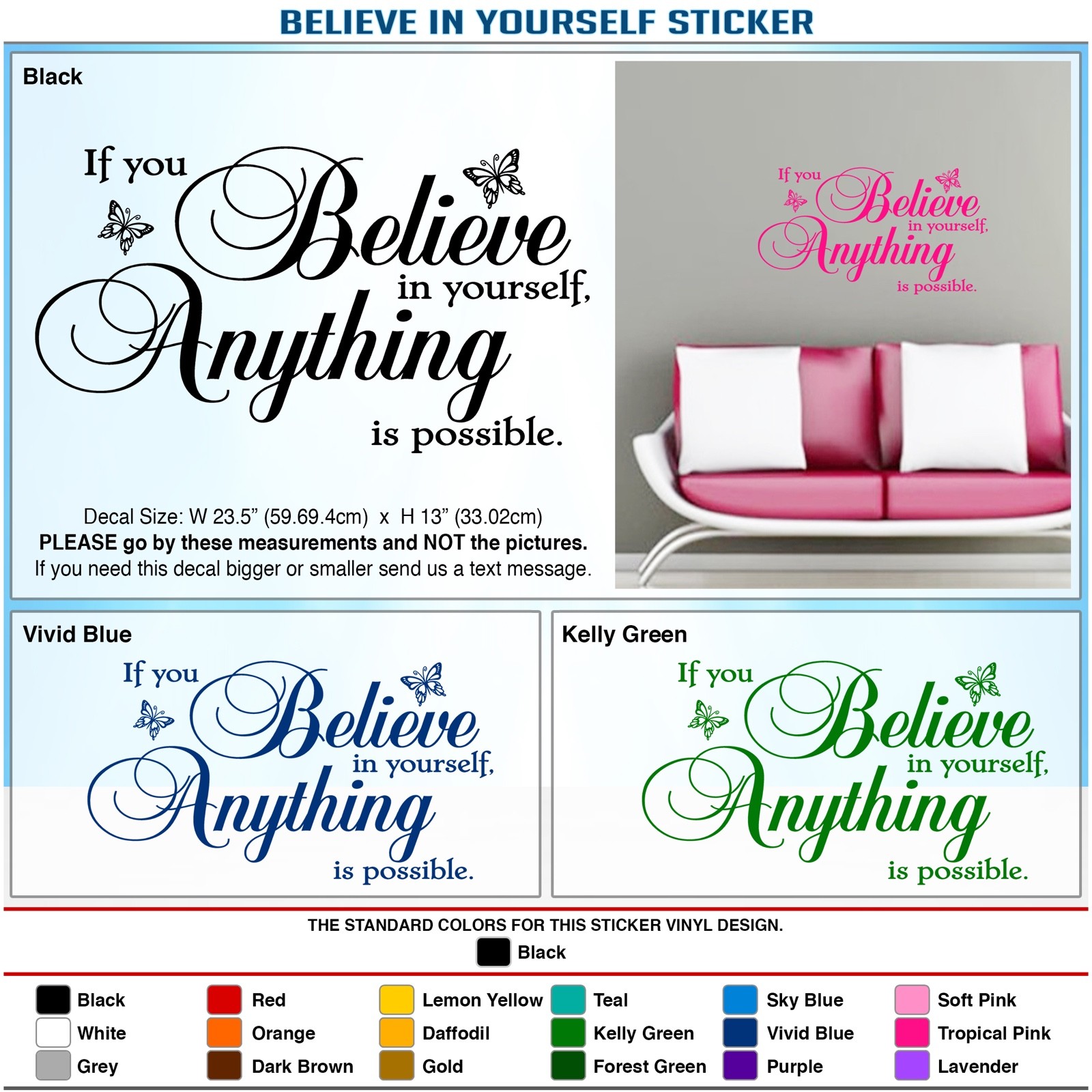 Wall Decals, Living Room Sticker, Family Home Decor, Vinyl Art, Wall Mural, 016