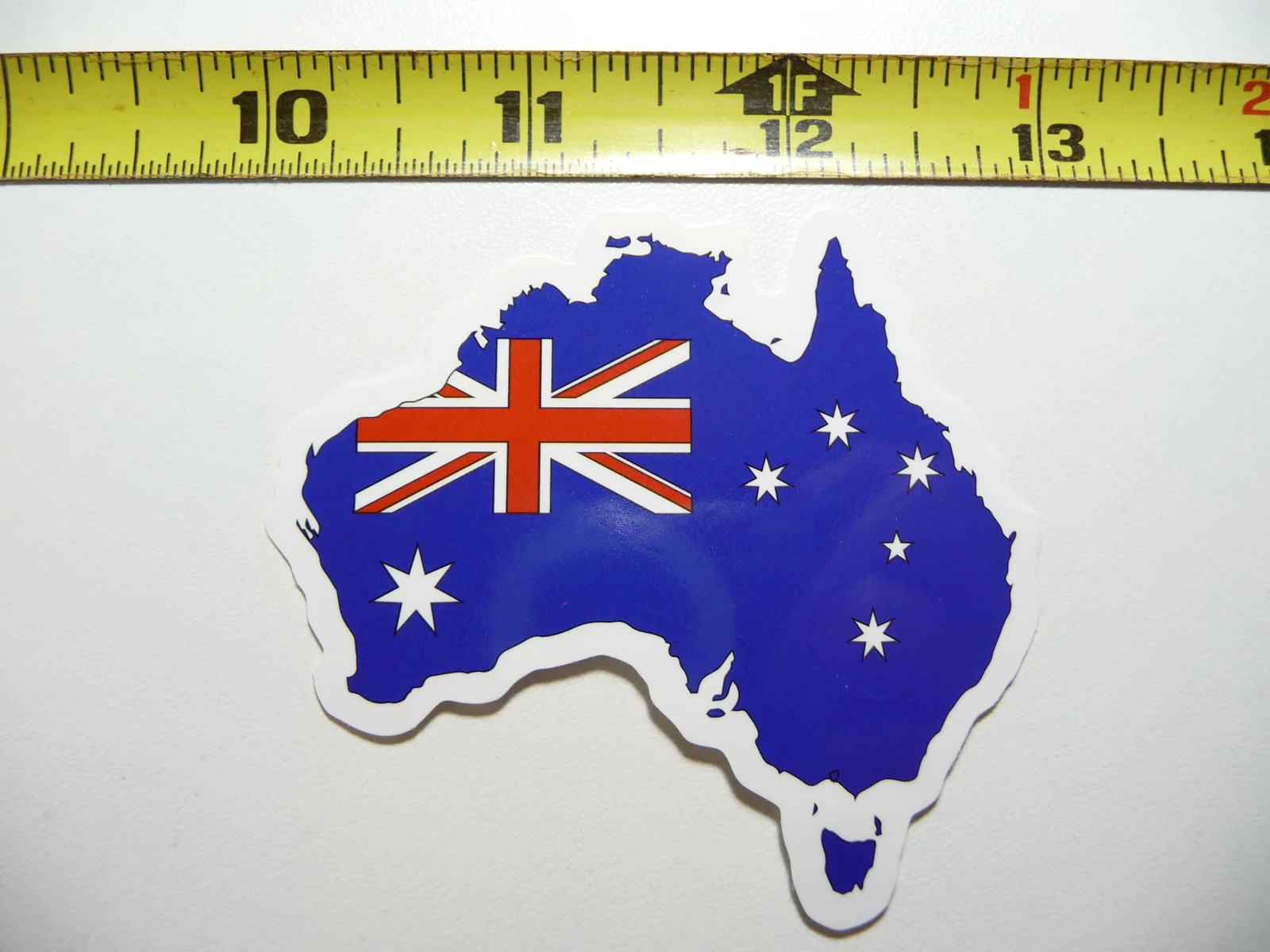 AUSTRALIA SMALL STICKER DECAL MAP FLAG COUNTRY OUTLINE SILHOUETTE LAPTOP