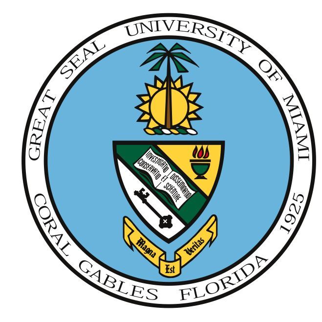 University of Miami Sticker Decal R7635