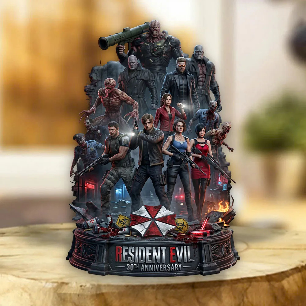 Evil 30th Anniversary Custom Shape Acrylic Plaque