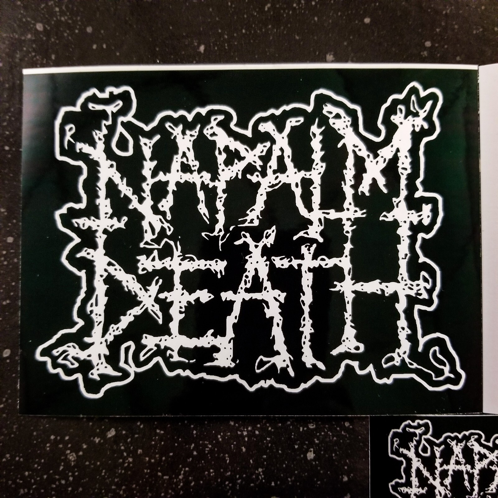 Napalm Death 5 x 4" Waterproof Vinyl Sticker Decal [💪 HQ Durability!] Grind
