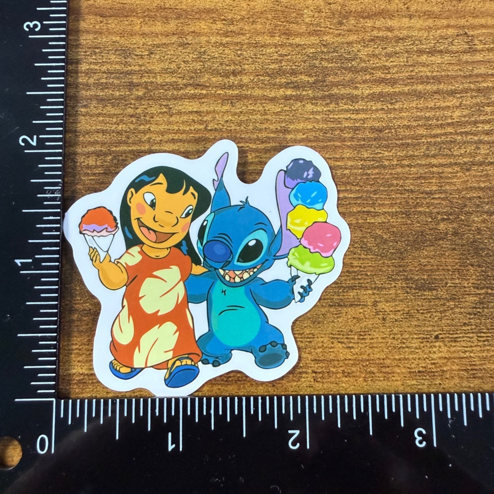 6 Stickers Disney Lilo Stitch Vinyl Decal Laptop Phone Bottle Scrapbook Notebook