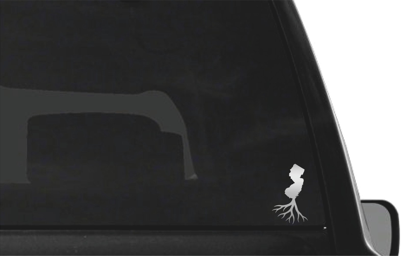 New Jersey Roots Vinyl Decal State Silhouette New Jerseyan NJ Heritage sticker
