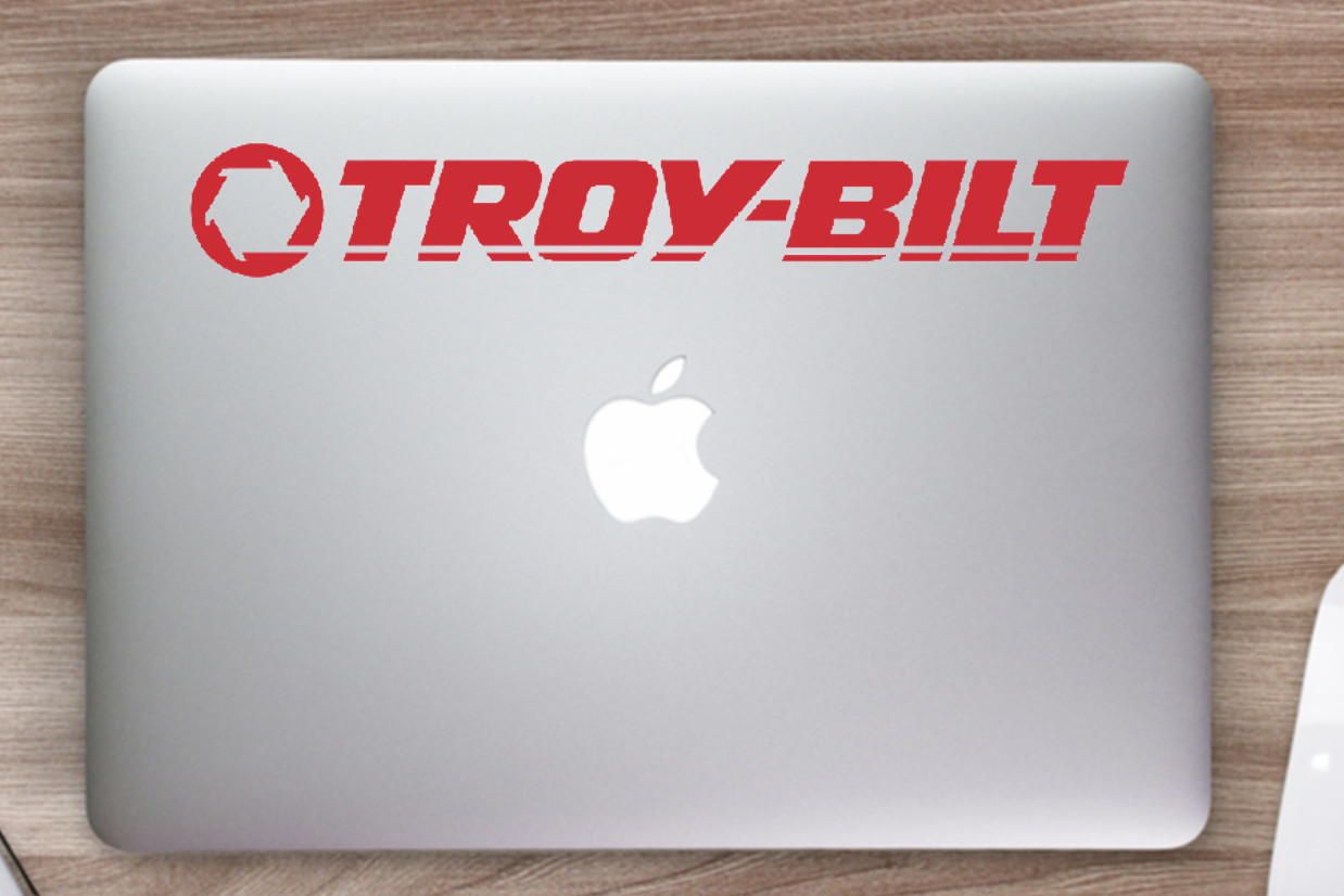 Troy-Bilt Tools Logo Decal- Automotive Sticker- Mechanic Decal- Vinyl Decal