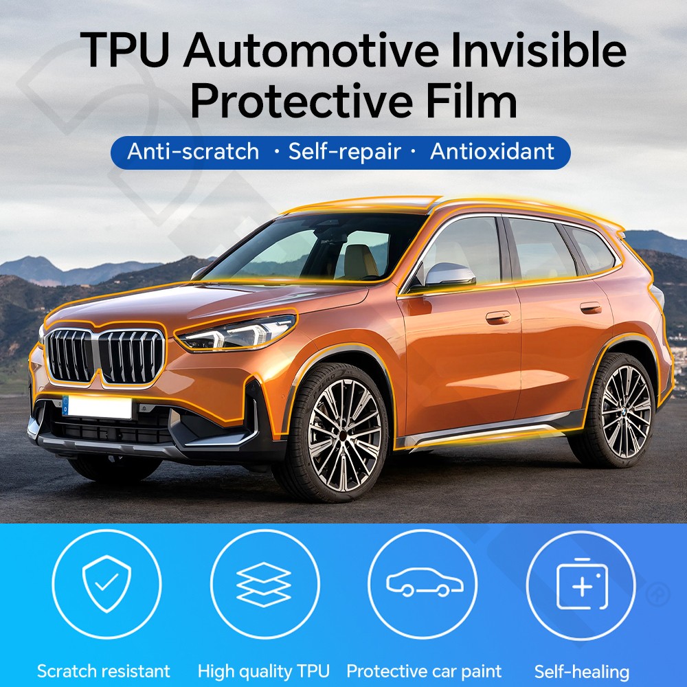 BMW X1 U11 Base 2023-2025 Full Car Precut Paint Protection Film Clear Bra PPF