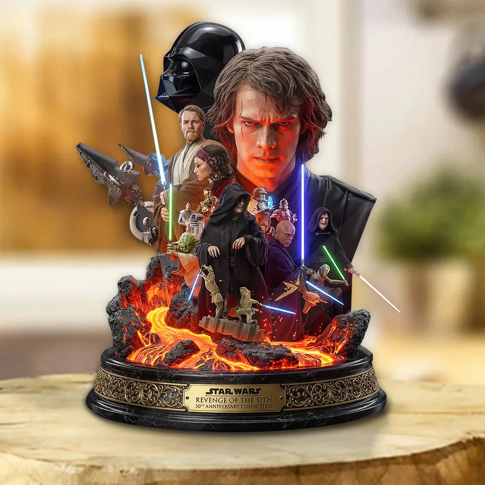 Wars 50th Anniversary Custom Shape Acrylic Plaque