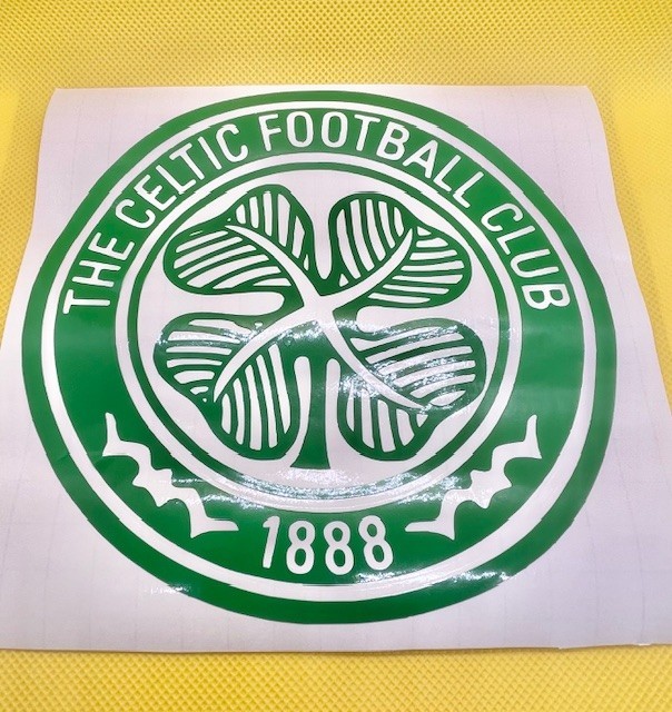 Glasgow Celtic Football Club Badge Logo Vinyl Decal Various ColourSizes