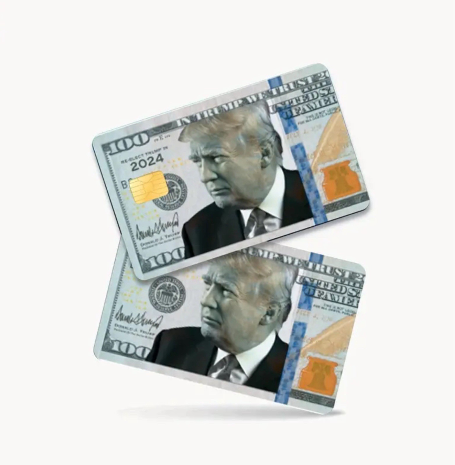 Donald Trump Card Stiker – Full Cover Debit/credit Card Skin -Waterproof Desingn