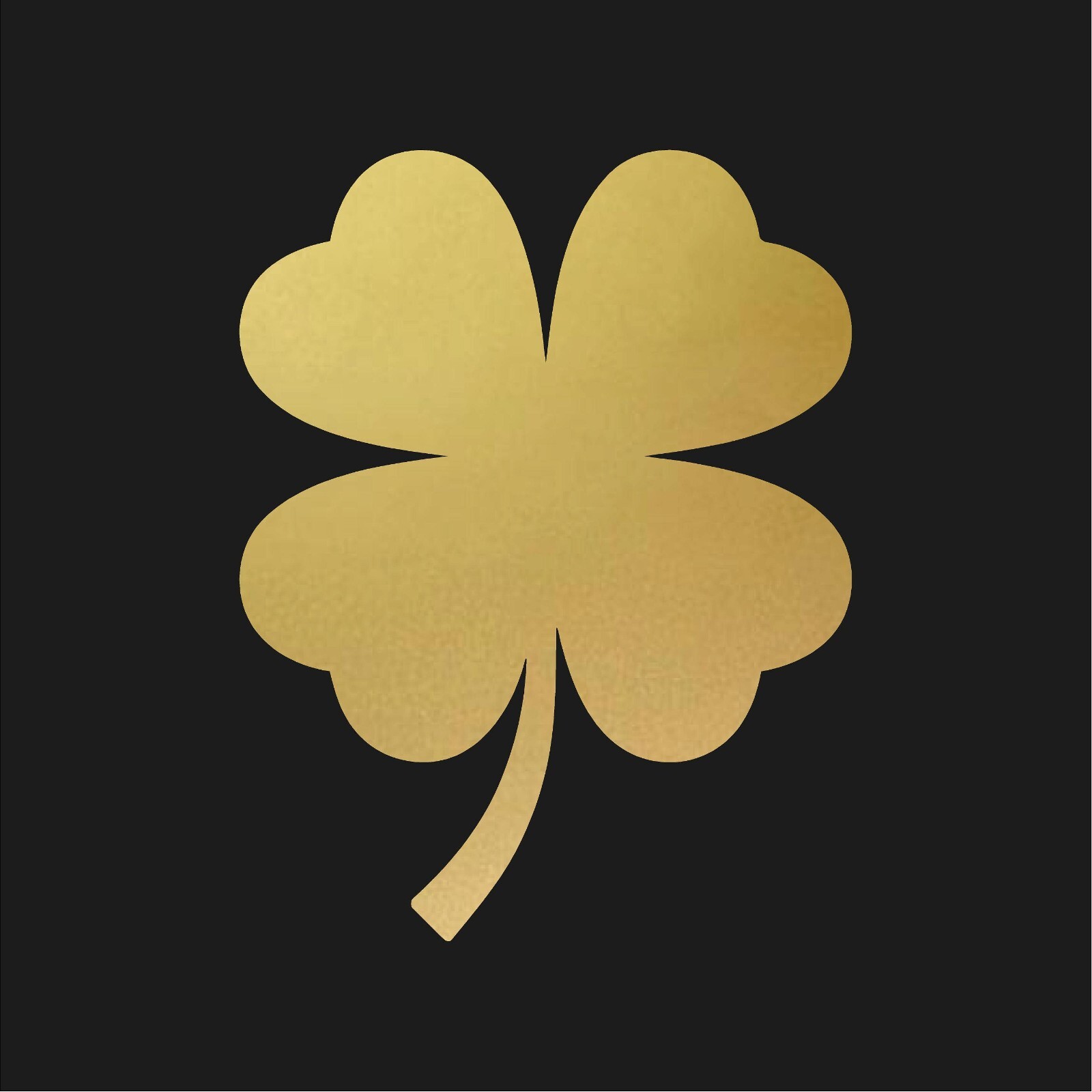 4 Leaf clover Vinyl Decal Helmet Laptop Four leaf clover shamrock Sticker