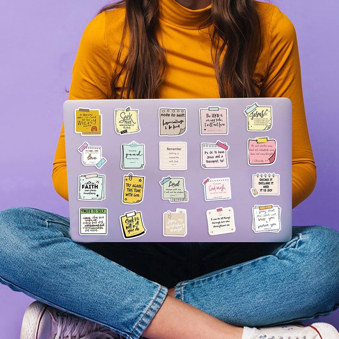 Varazz Affirmation Stickers Mental Health Pack
