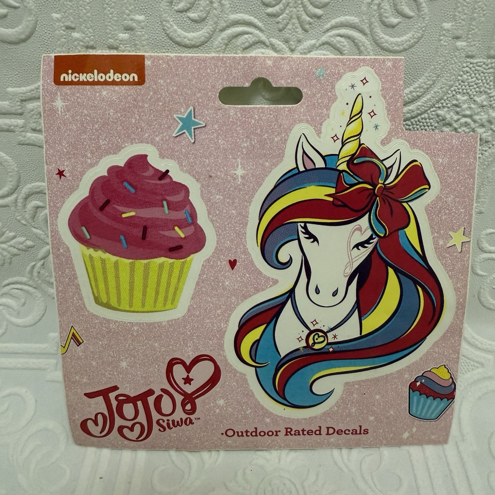 JoJo Siwa Stickers ~ Decals (Outdoor Rated) Decalcomania 2021 Unicorn &Cupcakes