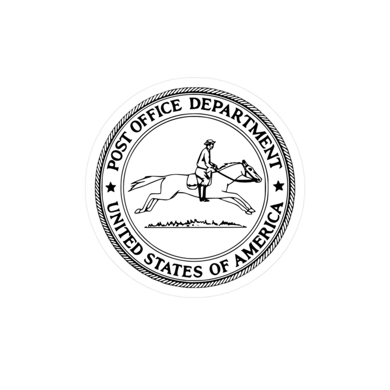 Vintage Post Office Vinyl Decals for Home Decor, Gifts, Wall Art