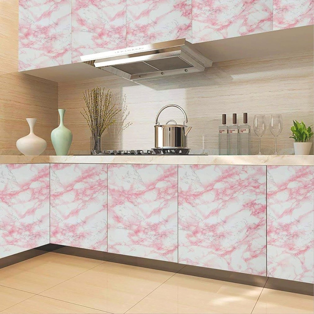 Marble Contact Vinyl Paper Self Adhesive Peel Stick Wallpaper Kitchen Countertop