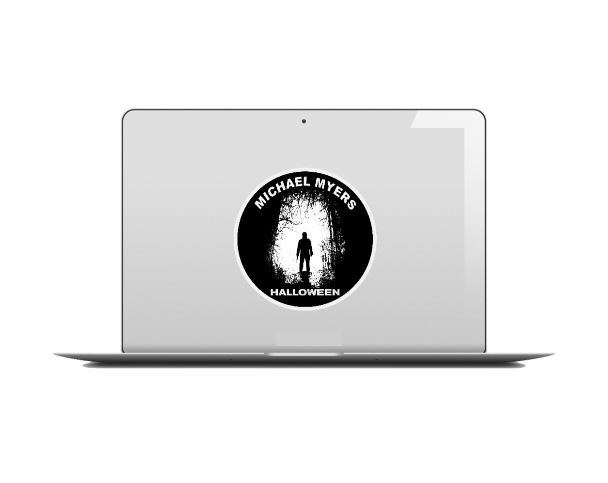 Halloween – Movie B/W – 4" Decal Handmade Auto Laptop Home Decoration Jar Bag 26