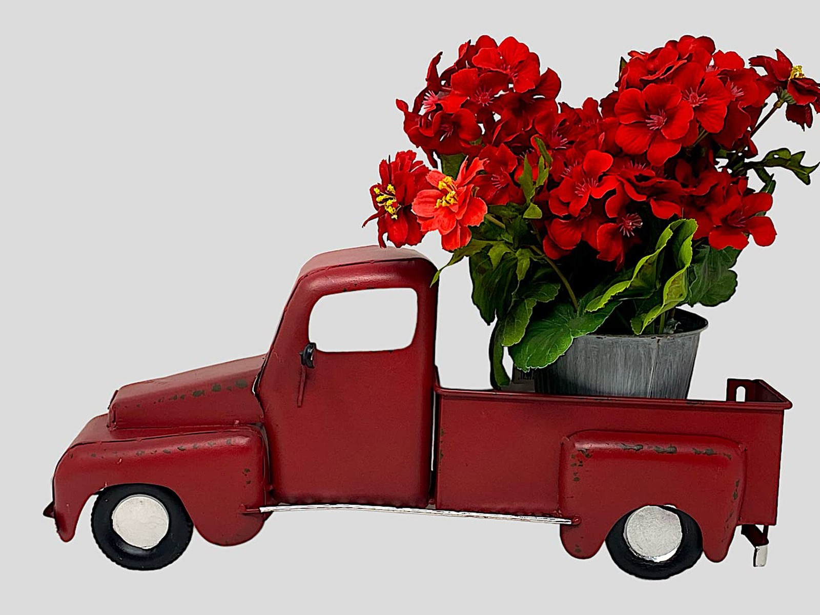 Vintage Pickup Truck Hanging Wall Door Decor Planter Rustic Home Office Indoo…