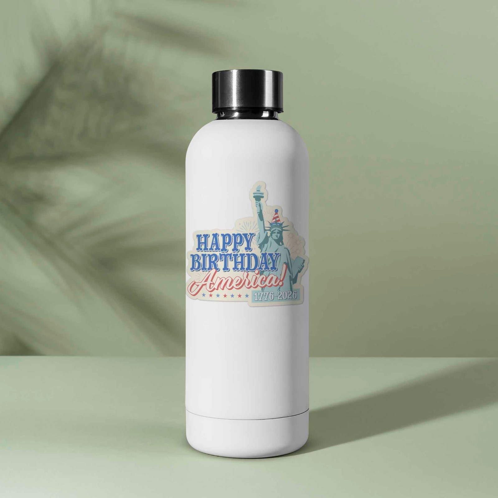 Happy Birthday America 250th Anniversary Sticker – Cool 2026 Patriotic USA Decal