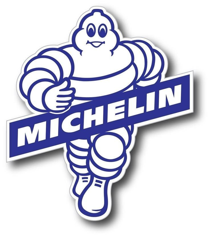 The Michelin Man Sticker Deca Car Truck Wall Mirror Phone Tumbler Bumper Window