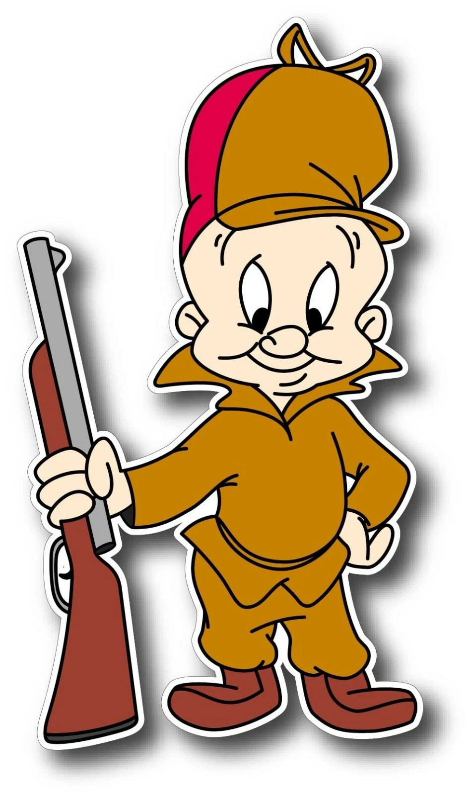 ELMER FUDD LOONEY TUNES CARTOON DECAL STICKER 3M USA TRUCK VEHICLE WINDOW WALL