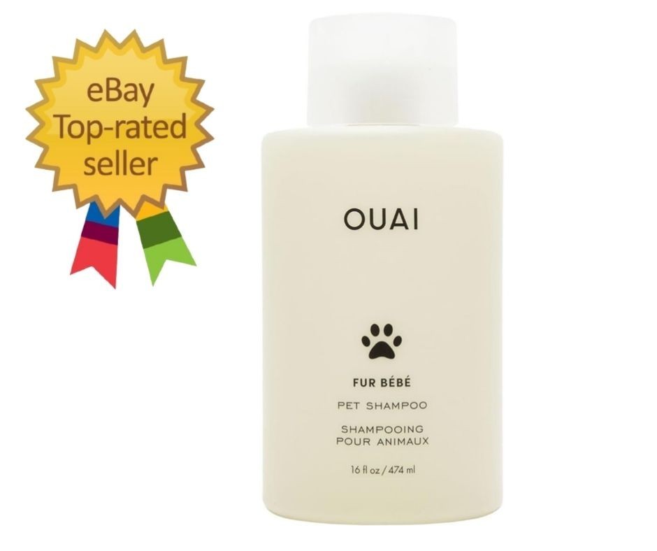 OUAI Fur Bébé Pet Shampoo – Cat & Dog for Gentle 16 Fl Oz (Pack of 1)