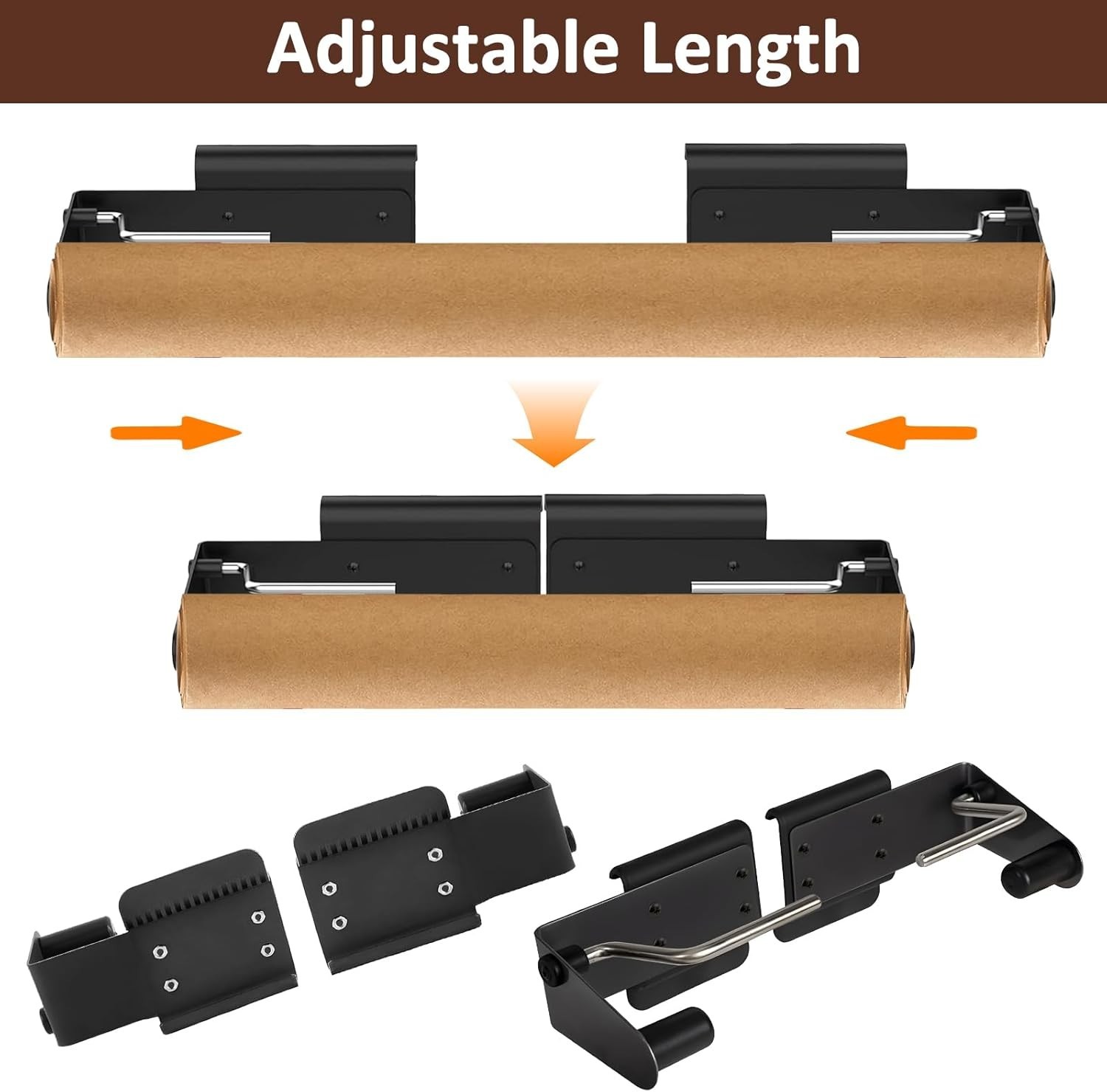 Adjustable Towel Holder & 3PCS Hooks for Traeger Grills P.A.L. Pop-and-Lock R…