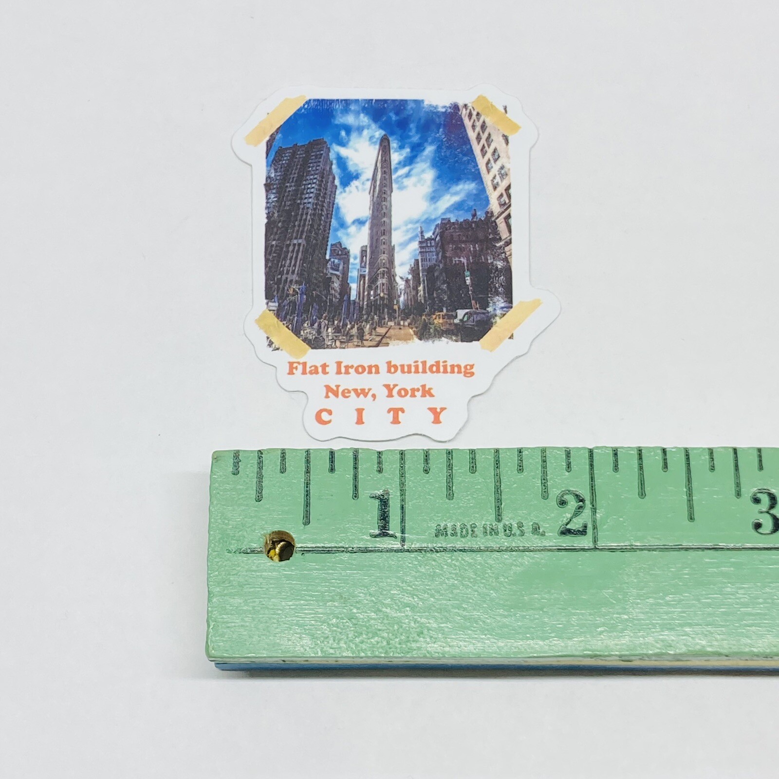 Flatiron Building Sticker Travel New York City Tour Art Decal Vinyl Souvenir Tc6