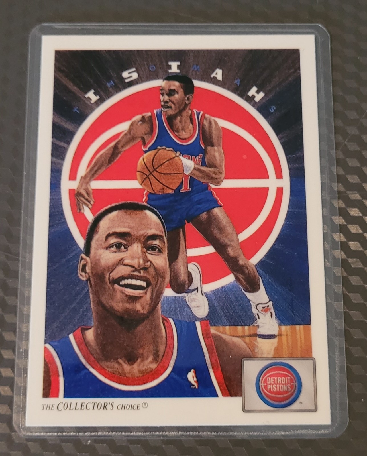 Isiah Thomas Basketball Card HOF Fridge/Locker/Cabinet Laminated Magnet